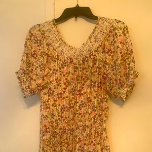 OLD NAVY Floral Peasant Dress